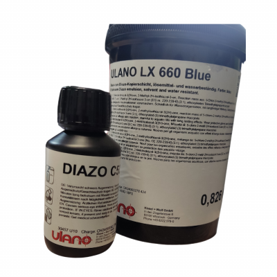 ULANO LX 660 Blue + Diazo C 53-D