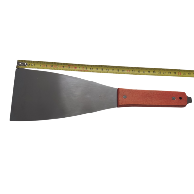 Stainless steel spatula, wide