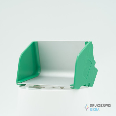 Screen printing gutter on cm