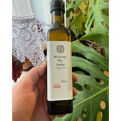 copy of Olej lniany tłoczony na zimno