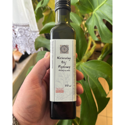 Olej rydzowy 250 ml tłoczony na zimno